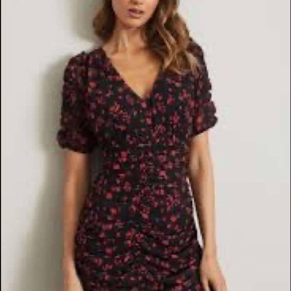 Zara PRINTED ROSES DRESS - Picture 14 of 16